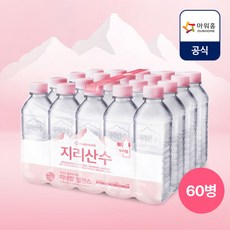 지리산수 핑크, 500ml, 60개