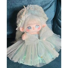 20cm 양양무속성 아이돌인형솜인형 몸체 세트 무골 양양 무속성, 인형+옷A, 1개, 무골 인형+청바지 세트 20cm