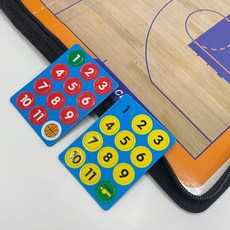 휴대용 농구 전술 작전판 농구전술판 작전판가방 농구코치판 지휘판 농구작전판, 없음, 상세설명 참조