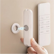 라워스 분실방지 자석 거치 스티커, 5개, 화이트