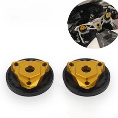 오토바이 프론트 서스펜션 포크 프리로드 조절기 캡 가드 커버, 12. H