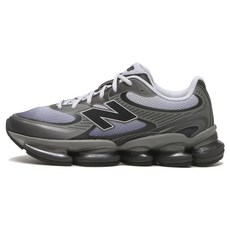 뉴발란스 앱졸브 2000 스니커즈 운동화 커플 신발 펄 그레이 블랙 U2000PCD