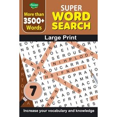 (영문도서) Super Word Search 7 Paperback, Manoj Publication, English, 9789355791993