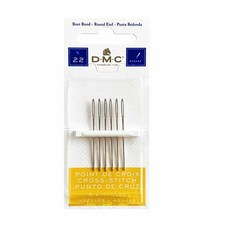 홈데코 DMC 십자수 바늘 자수바늘세트, 22호, 1개