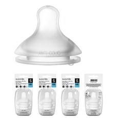 모유촉감 일자형 리필젖꼭지 2p 단계선택, 1개