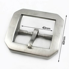 40MM 순동 벨트 버클 남성 허리띠 금속 후크 교체 부품