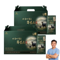 [12개구매시 이경제 흑염소 진액 증정] 원기회복 국내산 흑염소즙 엑기스 원액 식약청 인증, 60개, 80g