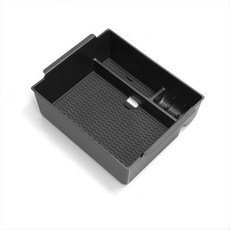 미쓰비시 L200/트리톤 24-25 팔걸이 박스 박스 자동차 중앙 제어 박스 컴 파트먼트 보관함, 검은색