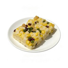 조선팔도떡집 황금옥수수콩설기 옥수수설기 식사대용 아침대용 개별포장 떡, 10개, 100g