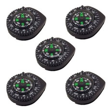 5 Pcs 미니 휴대용 나침반 생존 하이킹 캠핑 방향 야외 뜨거운 호의적