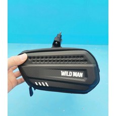 WILD MAN 自行車鞍座包 硬殼防水, 如圖所示, 1個