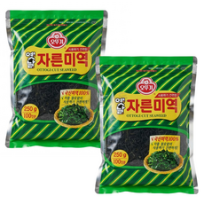 오뚜기 옛날 자른 미역, 250g, 2개