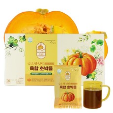 황토밭 맷돌호박 늙은호박 호박즙 6종 전통원료 함유, 30개, 80ml