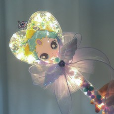 티니핑 LED 하트봉 인형꽃다발, 1개, 초롱핑