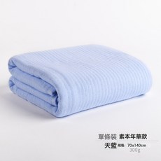 純棉浴巾紗布大毛巾家用情侶素色簡約公司企業福利禮品團購不掉毛