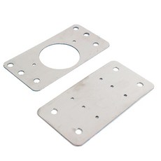 올피노 싱크대 하부장 경첩보강판 수리철판 1세트