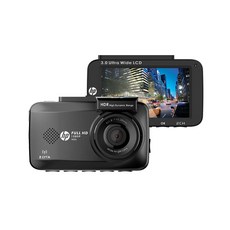 hp Full HD 1080P 行車記錄器，3.0吋超大LCD螢幕，HDR高動態範圍，超廣角鏡頭, 主機*1, 128GB