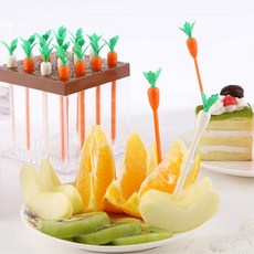 홈파티 플레이팅용 샌드위치꽂이 레스토랑 손님 와인안주 햄버거 사과 나들이 고정픽, 1개