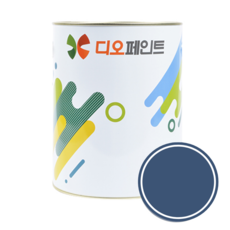 디오페인트 멀티퍼퍼스 벽지 가구용 페인트, 1개, 1L, 비비드39(마린블루)