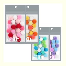 유니아트 솜사탕퐁퐁이 15mm 체리-개(1개입), 1개