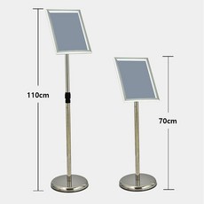 사각형 광고판 스탠딩 메뉴판 거치대 입구 스탠딩메뉴판 메뉴판거치대 안내판, A4