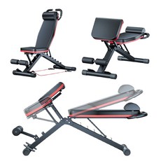 접이식 싯업보드 윗몸일으키기 복근 플랫 평벤치 벤치프레스 의자 운동기구 아령 덤벨 홈트 인클라인벤치, 아령싯업벤치-기본형