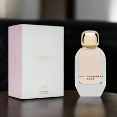 ZARA 자라 우아한 플로럴 머스크 향 케어 캐시미어 로즈 EDP 100ml, 1병