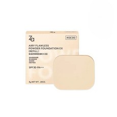 Za 粧自然無瑕粉餅EX (蕊) 空氣感輕盈粉體 持久不暗沉, #OC00 效期2026/06, 1個