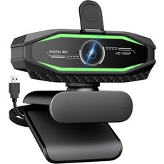 XOCLON 080P HD 웹캠 USB 플러그 앤 플레이 컴퓨터 카메라 자동 저조도 스트리밍 RGB 상태 라이트 노이즈 캔슬링 마이크 노트북 및 데스크톱에서 비디오 제공