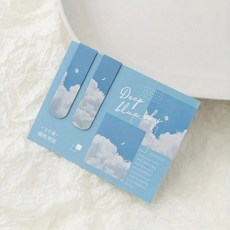 페 책 독자를 위한 2pcs 숲 풍경 자기 책갈피, F
