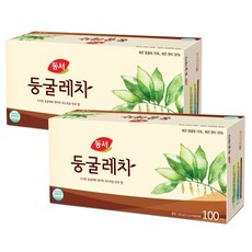 [동서식품] 동서 둥굴레차 100T+100T 총200T, 2개, 100개입