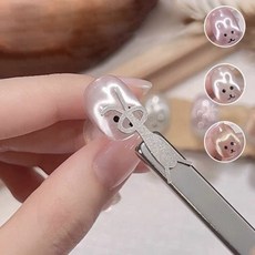 엔리안 토끼 고양이 메이커 자석, 1개, 01 접힌 토끼 귀 메이커