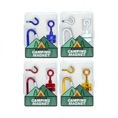 BIGHAPPY 포비 캠핑자석 CAM20 강력 고리 다용도 랜턴 파라솔걸이 텐트자석, 색상, 노랑, 1개