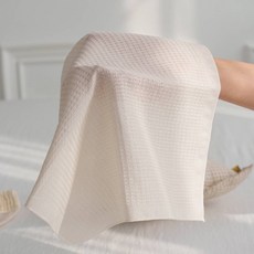 뮤라 국산 순면 가제손수건 와플거즈손수건 10P