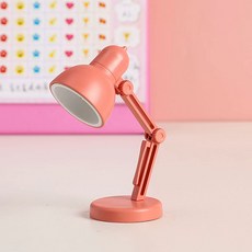 미니 라운드 스탠드 무드등 건전지형, 로즈레드, 1개