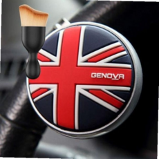 자동차파워핸들봉 자동차 보조 핸들 그립 영국식 운전대 보조봉 먼지 방지 손잡이, 블랙