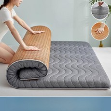 템퍼 토퍼 싱글 매트리스 2인치 클라우드 트윈, 1cm, 웨이브 그레이 B