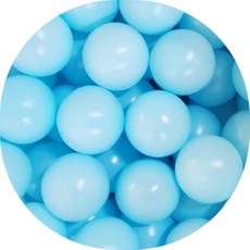 유아동 마루 아기 볼풀공 8.5cm 단색 50P KC인증 국내 자체 생산, 06. 스카이블루