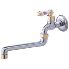 陶瓷印花自由栓 HJ-202 MIT台灣製造 廚房水龍頭 陶瓷把手 自由調整, 1個