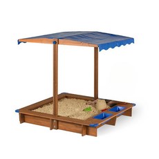 야외 모래 샌드박스 울타리 놀이장 유치원 놀이터 뚜껑, 1.2m