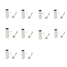 힐올 후드끈 마감팁 스트링 홀더 10P, 1개, 실버