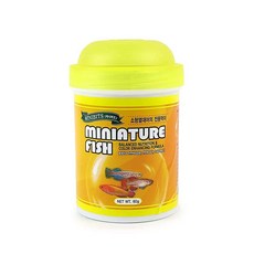 신비가 관상어사료 미니비트 소형 열대어 전용 먹이 60g, 1개