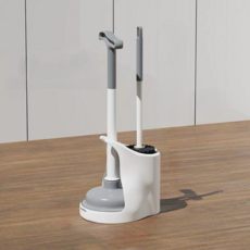 이지쓱싹 뚫어뻥 변기솔 세트, 화이트, 1개