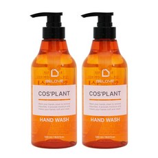 1+1 코스플랜트 핸드워시 500ml /대용량 시트러스 라임향 물비누, 없음