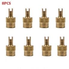 기어 시프트 노브 널링 알루미늄 미끄럼 방지 시프터 레버, 1. Valve Stem Caps