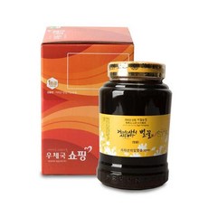 지리산반달가슴곰꿀 밤나무꽃꿀(병)2.4kg, 1, 2.4kg