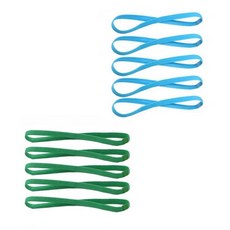 10Pcs 여성용 흡수 밴드 축구 요가 순수 헤어 미끄럼 방지 탄력 고무 얇은 스포츠 남성, 10pcs X 3