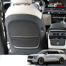 [카비니] 2026 호환 더뉴 카니발 KA4 페이스리프트 시트후면 킥커버 튜닝용품, 2열(9인승 통풍구 무)