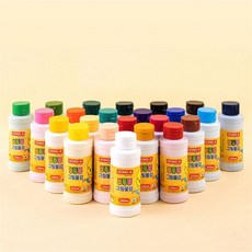 보람스마켓 딩동댕 그림물감 노랑병아리200ml 색칠물감 미술물감 물감놀이, 남색