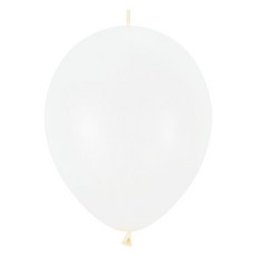 조이텍스 링커풍선 30.5cm 일반 화이트 50입 / 전문가용 링커룬 꼬리풍선, 1개
